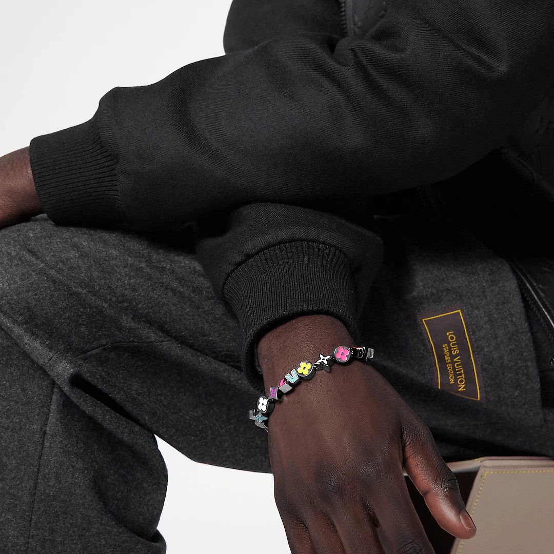 LOUIS VUITTON＊MNG Big Party Bracelet ブレスレット＊送料込 Louis Vuitton Unisex MNG Big Party Bracelet
