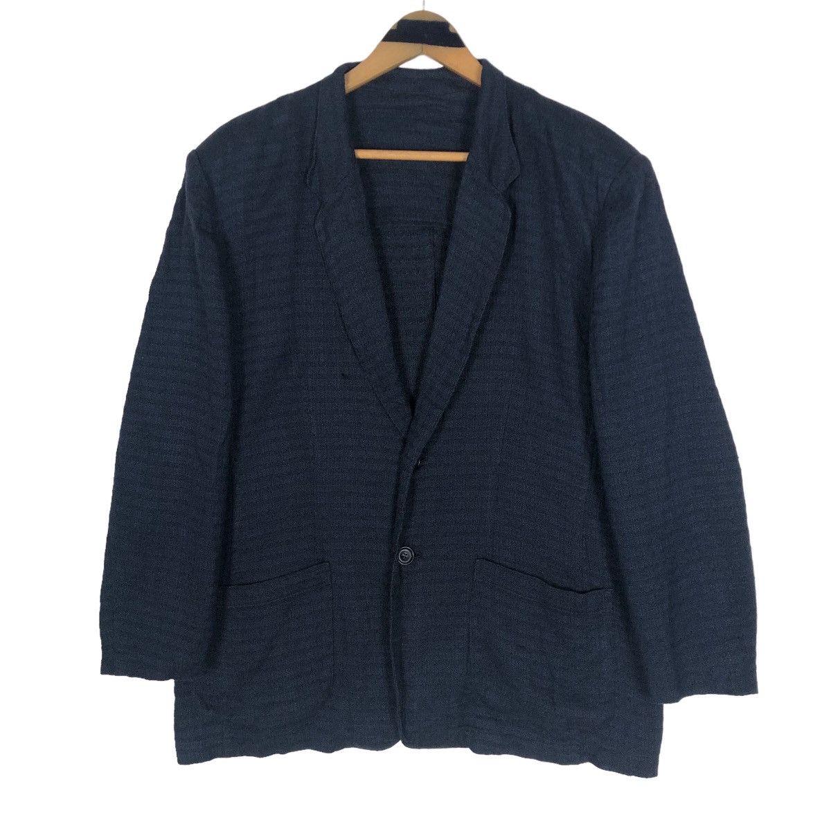 Yohji Yamamoto Vintage 80s Y’s by Yohji Yamamoto Hemp Light Jacket Size US M / EU 48-50 / 2 - 12 Thumbnail