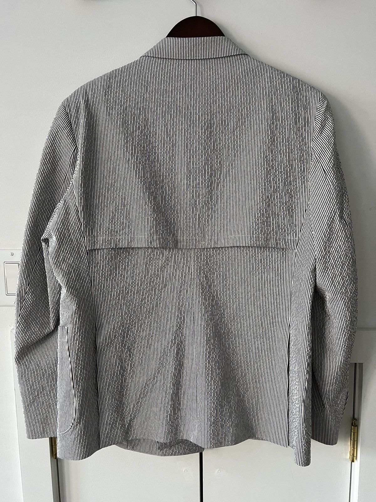 Noah Noah double breast seersucker jacket Size 40R - 7 Thumbnail