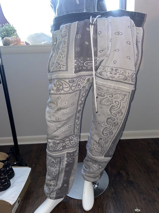 Amiri Amiri Bandana Joggers Grailed