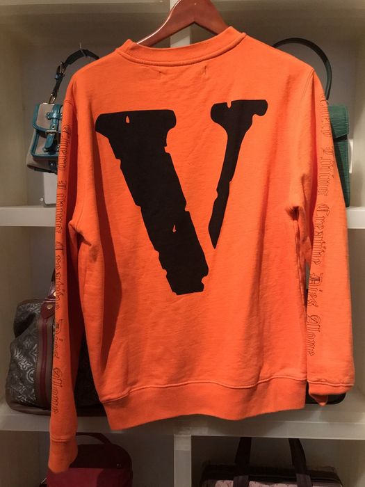 Off white store x vlone hoodie