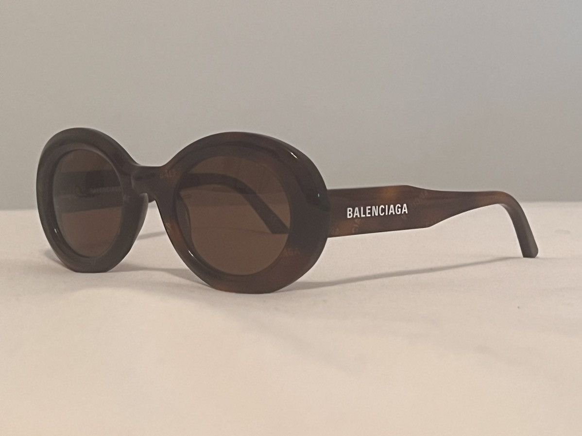 image of Balenciaga Havana Sunglasses in Tortoise, Women's