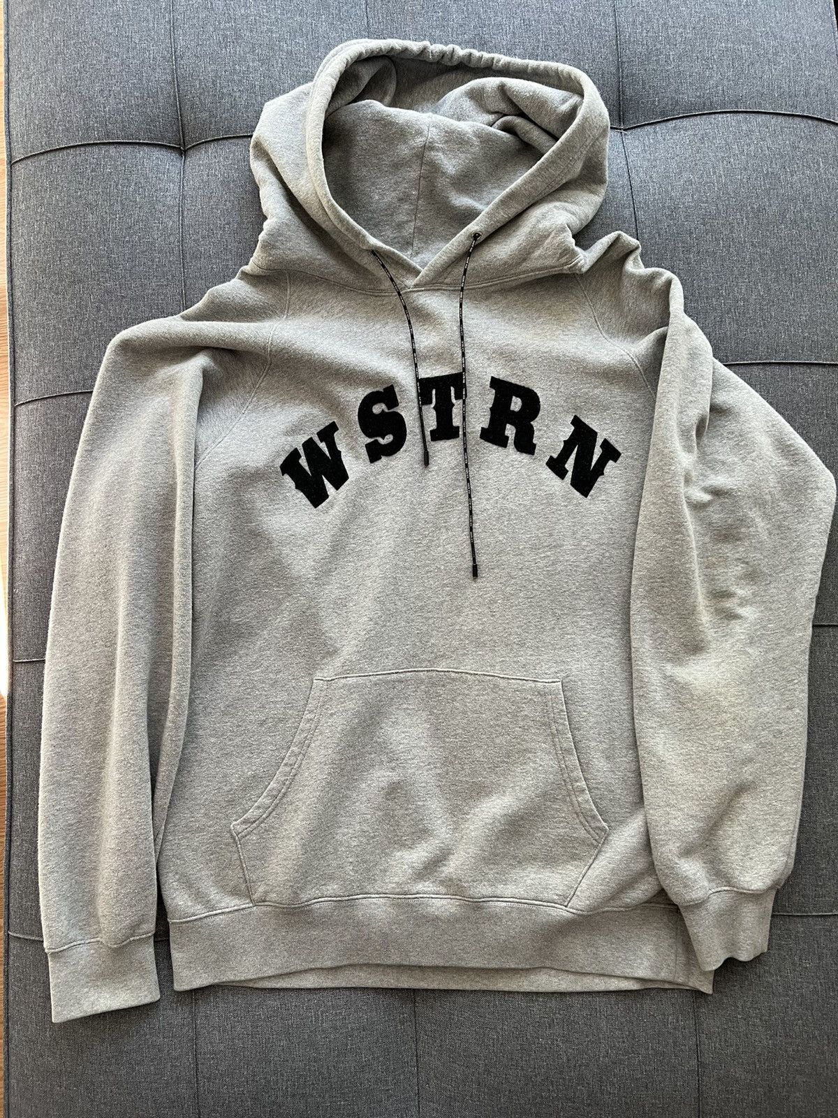 Golden Goose Golden Goose WSTRN Grey Sweatshirt Hoodie Size US M / EU 48-50 / 2 - 2 Thumbnail
