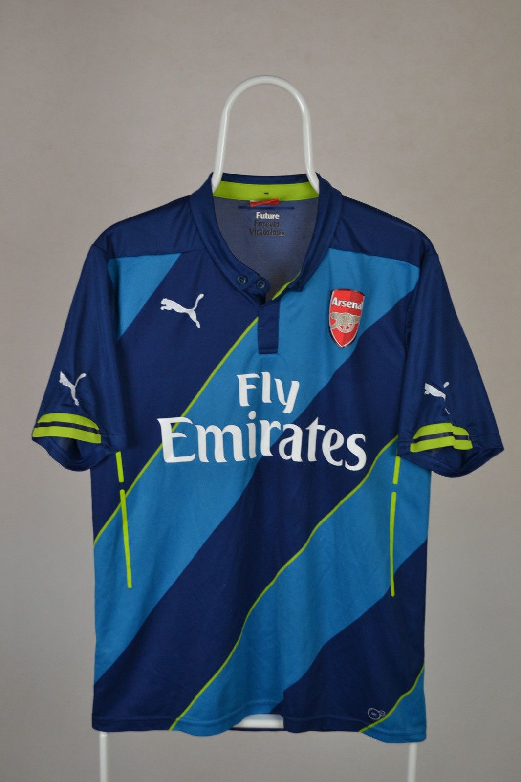 Puma Arsenal London 2014 THIRD FOOTBALL Soccer SHIRT JERSEY PUMA Size US M / EU 48-50 / 2 - 1 Thumbnail