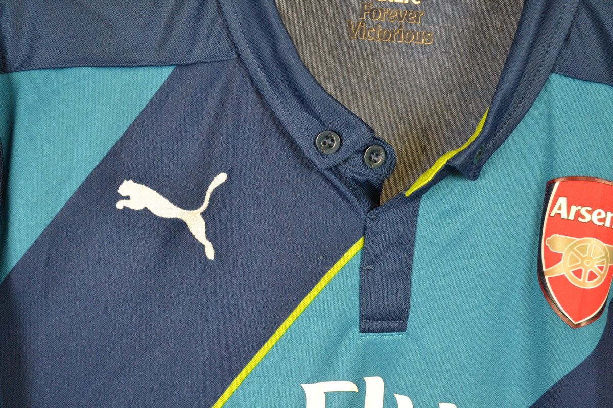 Puma Arsenal London 2014 THIRD FOOTBALL Soccer SHIRT JERSEY PUMA Size US M / EU 48-50 / 2 - 7 Thumbnail