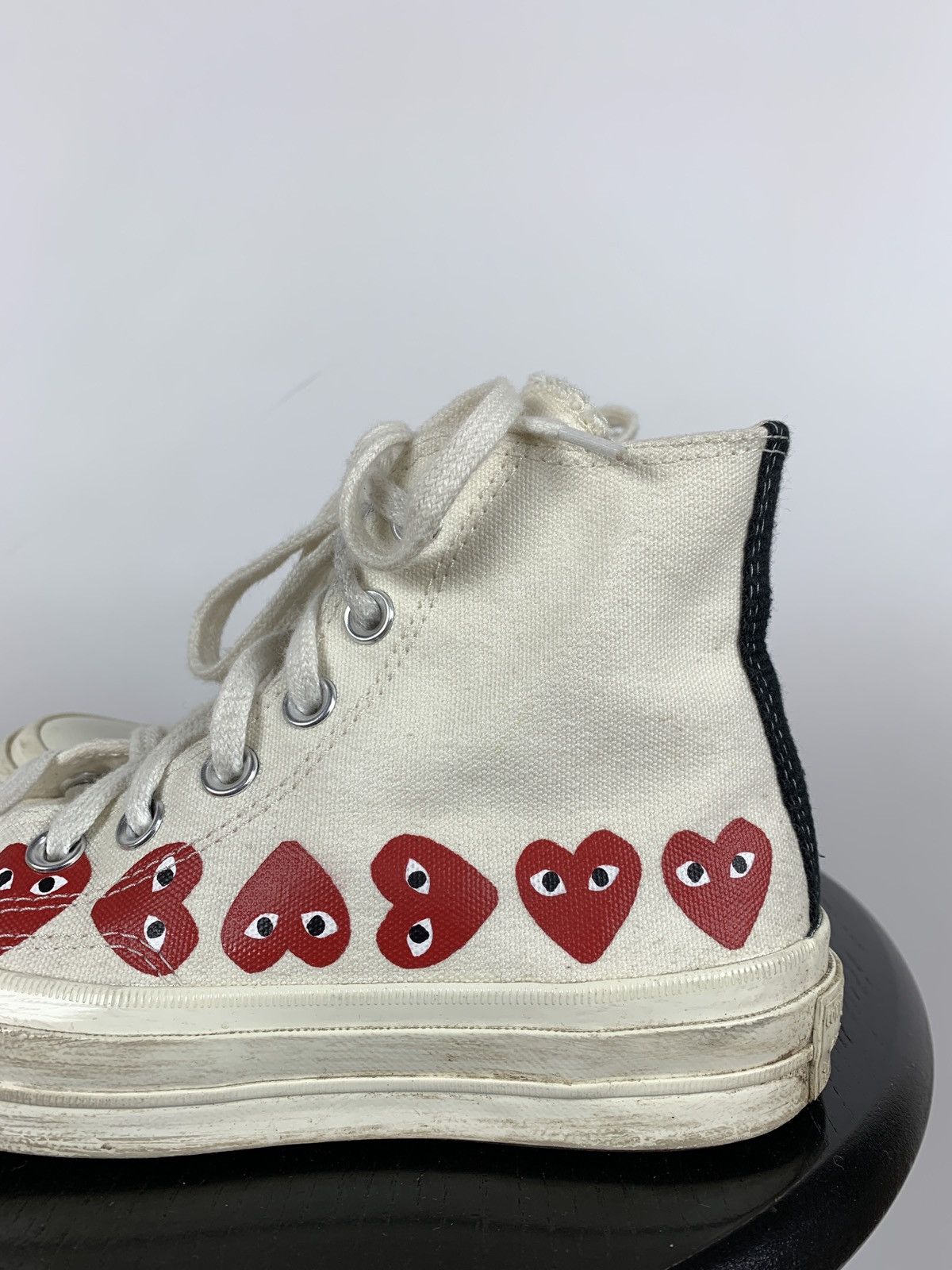 Comme des Garcons Comme Des Garçons x Chuck Taylor Converse All Star Hi Top Size US 5 / IT 35 - 10 Thumbnail