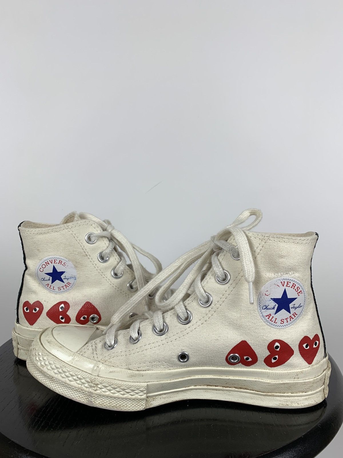 Comme des Garcons Comme Des Garçons x Chuck Taylor Converse All Star Hi Top Size US 5 / IT 35 - 6 Thumbnail