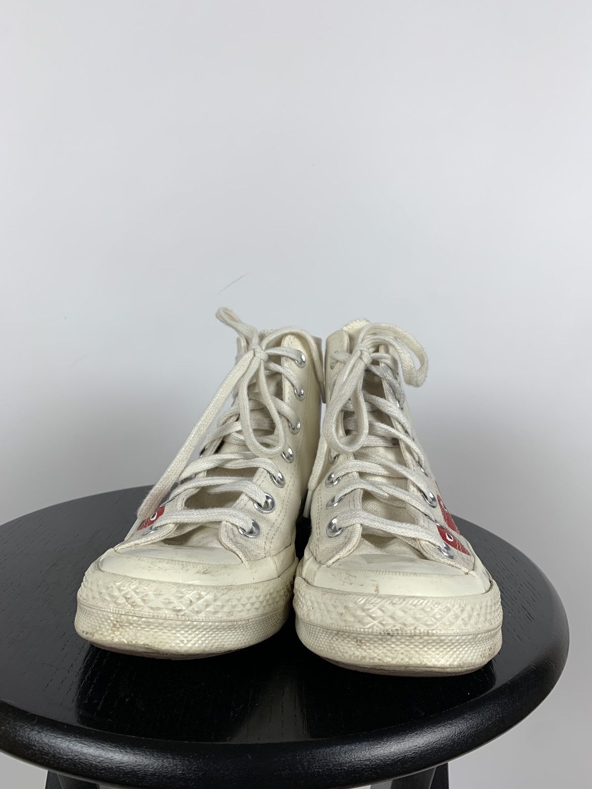 Comme des Garcons Comme Des Garçons x Chuck Taylor Converse All Star Hi Top Size US 5 / IT 35 - 12 Thumbnail