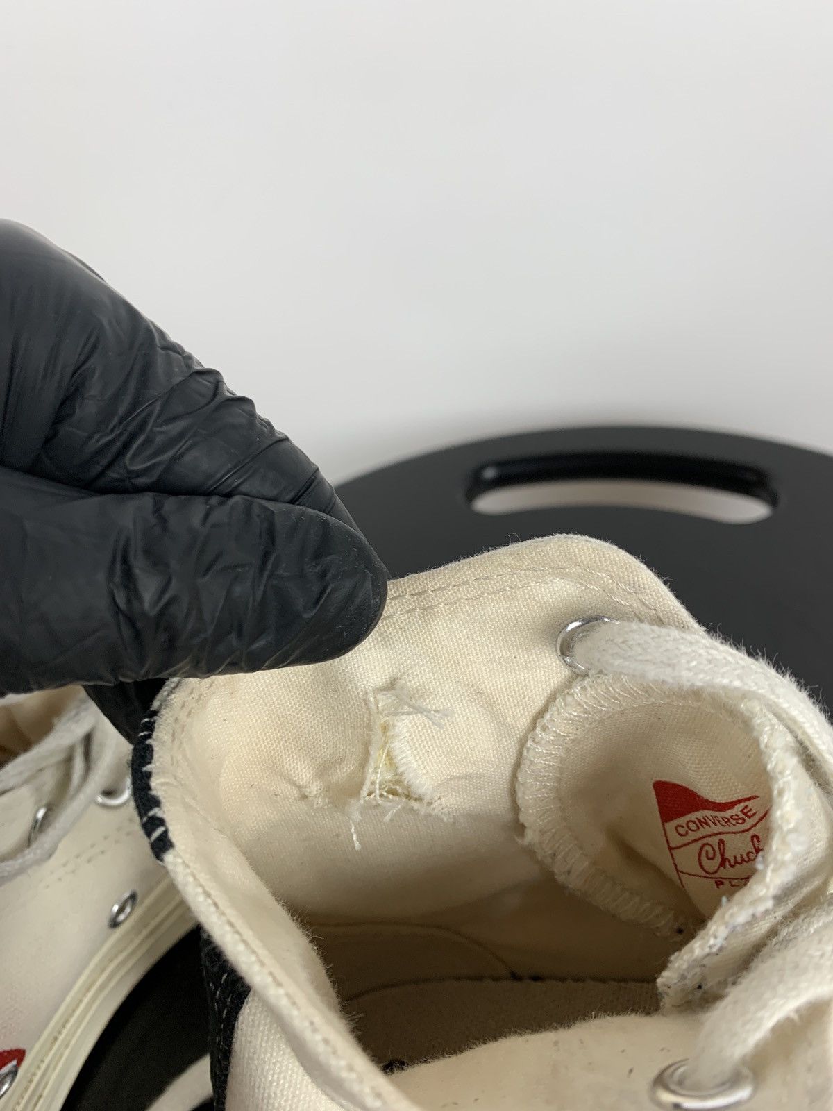 Comme des Garcons Comme Des Garçons x Chuck Taylor Converse All Star Hi Top Size US 5 / IT 35 - 21 Thumbnail