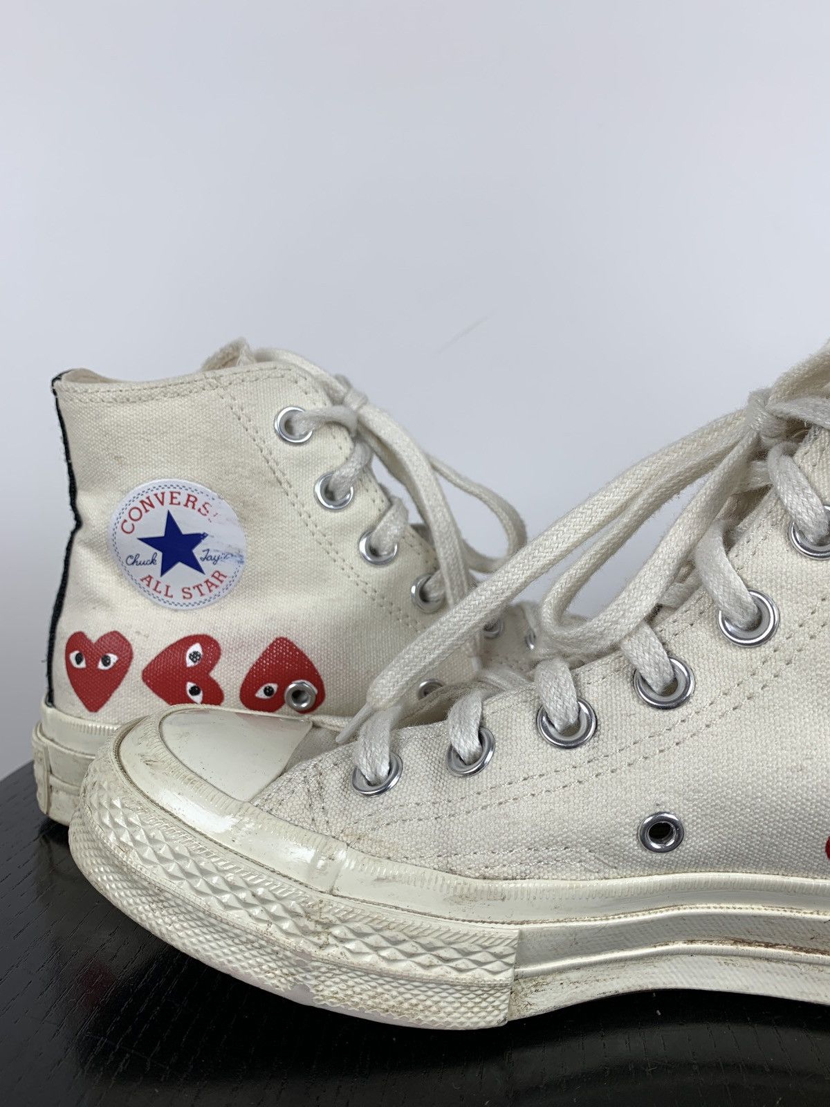Comme des Garcons Comme Des Garçons x Chuck Taylor Converse All Star Hi Top Size US 5 / IT 35 - 13 Thumbnail