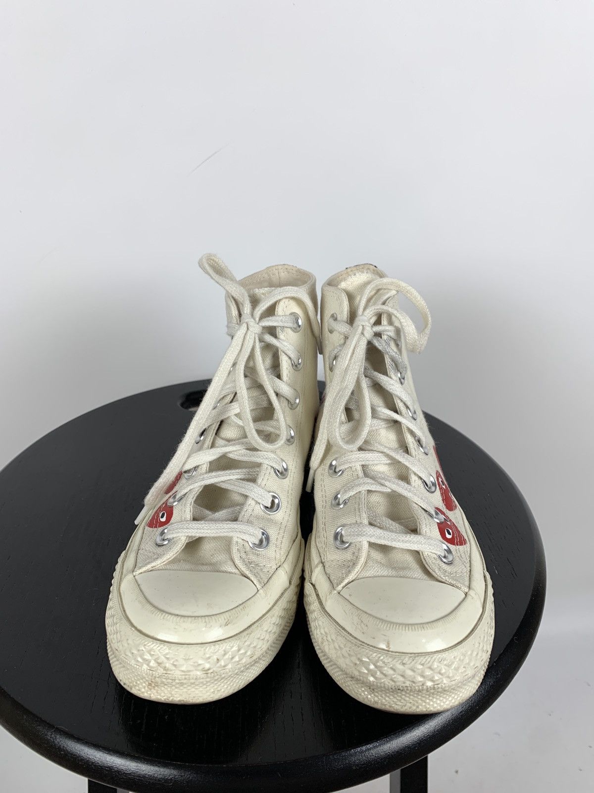 Comme des Garcons Comme Des Garçons x Chuck Taylor Converse All Star Hi Top Size US 5 / IT 35 - 4 Thumbnail