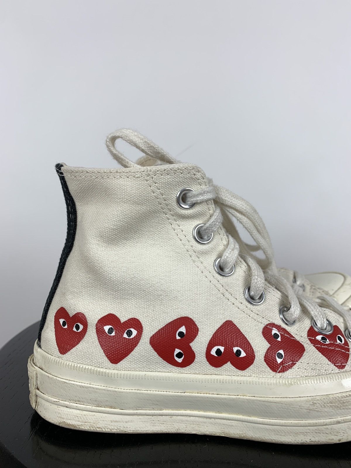Comme des Garcons Comme Des Garçons x Chuck Taylor Converse All Star Hi Top Size US 5 / IT 35 - 8 Thumbnail