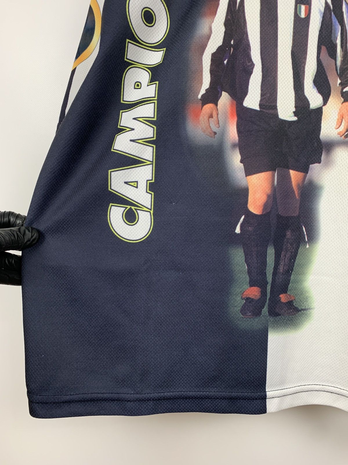 Vintage Sampioni Alessandro Del Piero #10 All Over Print T Shirt Size US XL / EU 56 / 4 - 6 Thumbnail
