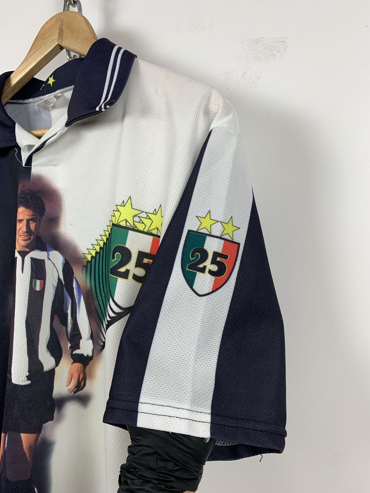 Vintage Sampioni Alessandro Del Piero #10 All Over Print T Shirt Size US XL / EU 56 / 4 - 10 Thumbnail