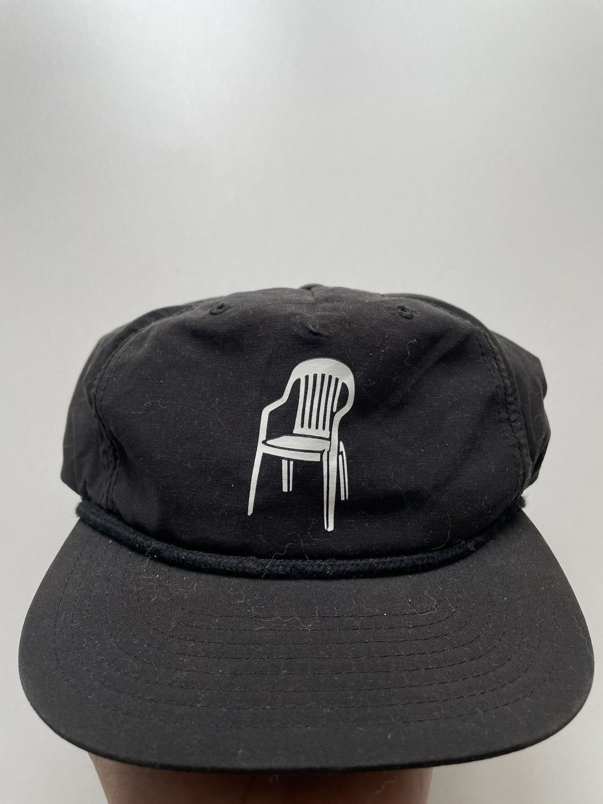 Vintage Vintage 90s plastic lawn chair graphic snapback hat black Size ONE SIZE - 1 Thumbnail