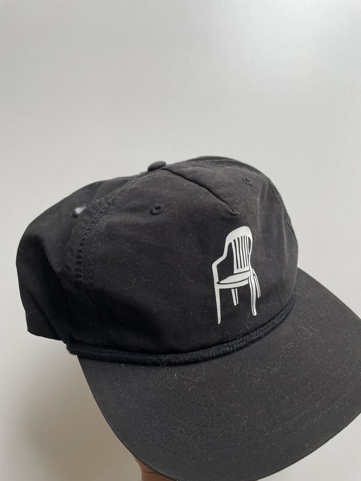 Vintage Vintage 90s plastic lawn chair graphic snapback hat black Size ONE SIZE - 2 Thumbnail