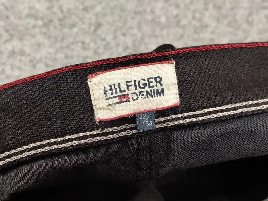 Tommy Hilfiger Tommy Hilfiger Scanton Chicago Stretch Denim Black Jeans Size US 32 / EU 48 - 9 Thumbnail