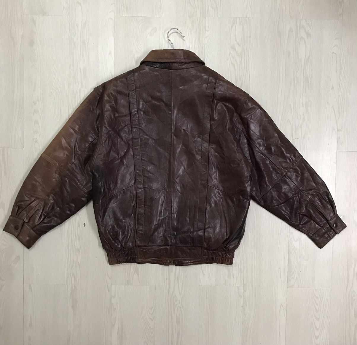 If Six Was Nine × Vintage 💥RARE💥 Lordanthony Vintage Leather Bomber Jacket Sheepskin Size US M / EU 48-50 / 2 - 3 Thumbnail