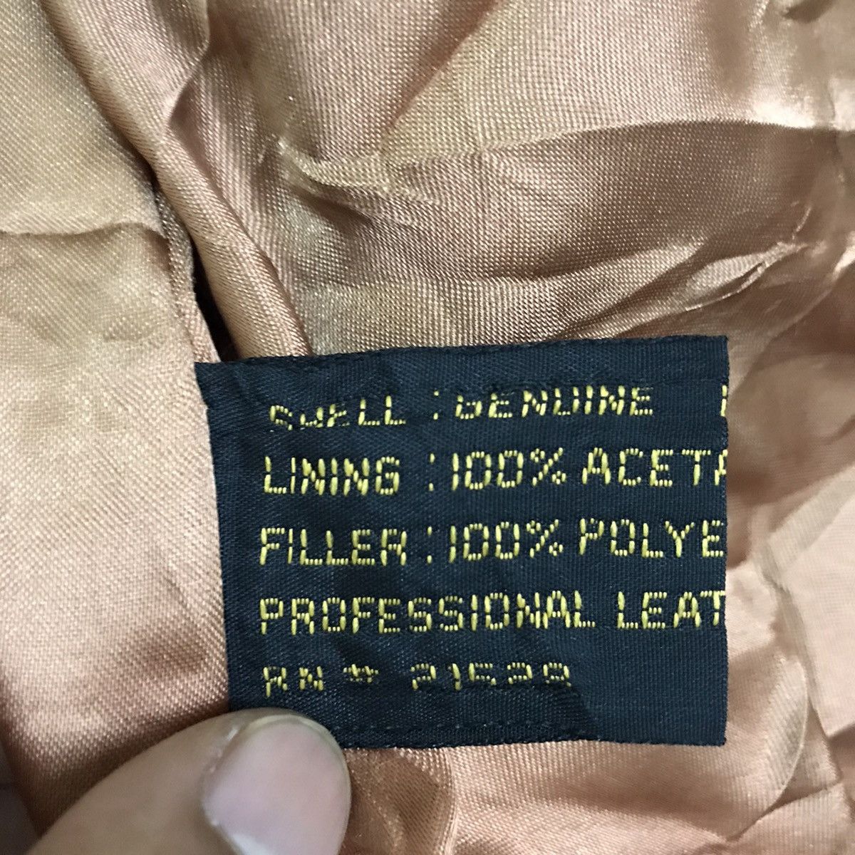 Vintage Vintage American Bomber Leather Jacket State Oklahama Size US L / EU 52-54 / 3 - 19 Thumbnail