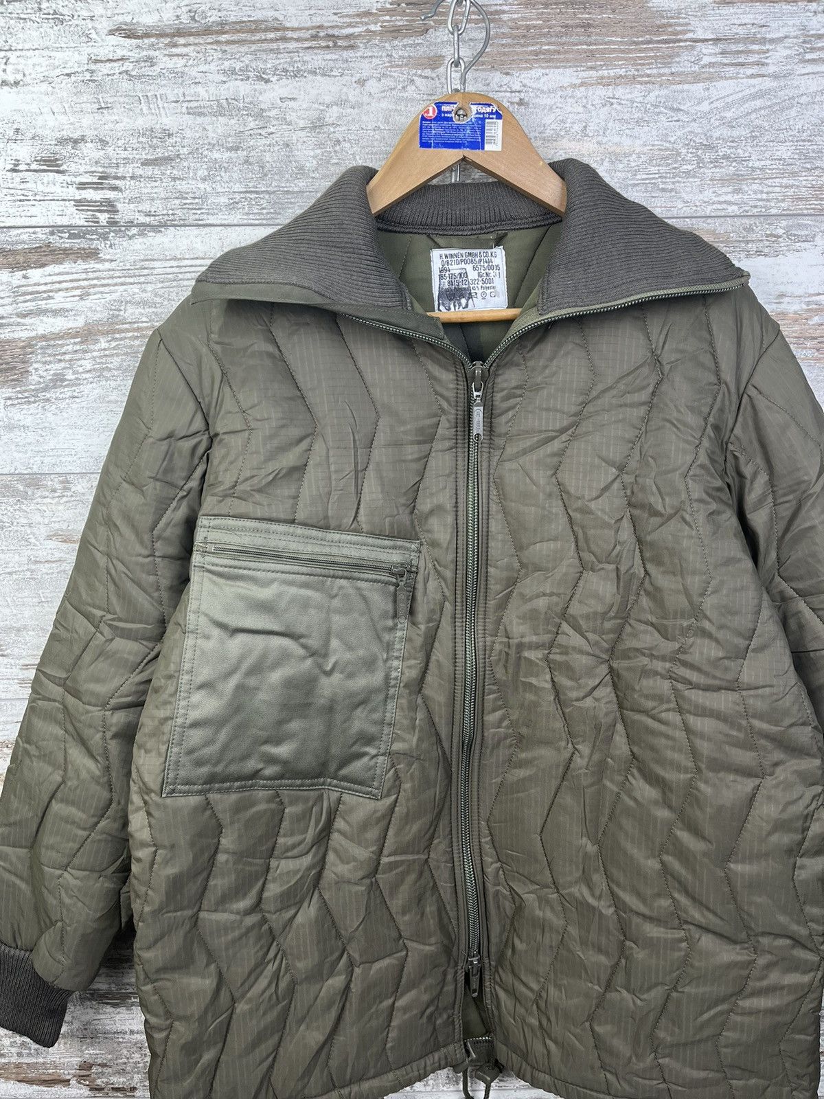 Vintage Vintage Military Jacket H.WINNEN GMBH & CO.KG size M Size US M / EU 48-50 / 2 - 2 Thumbnail