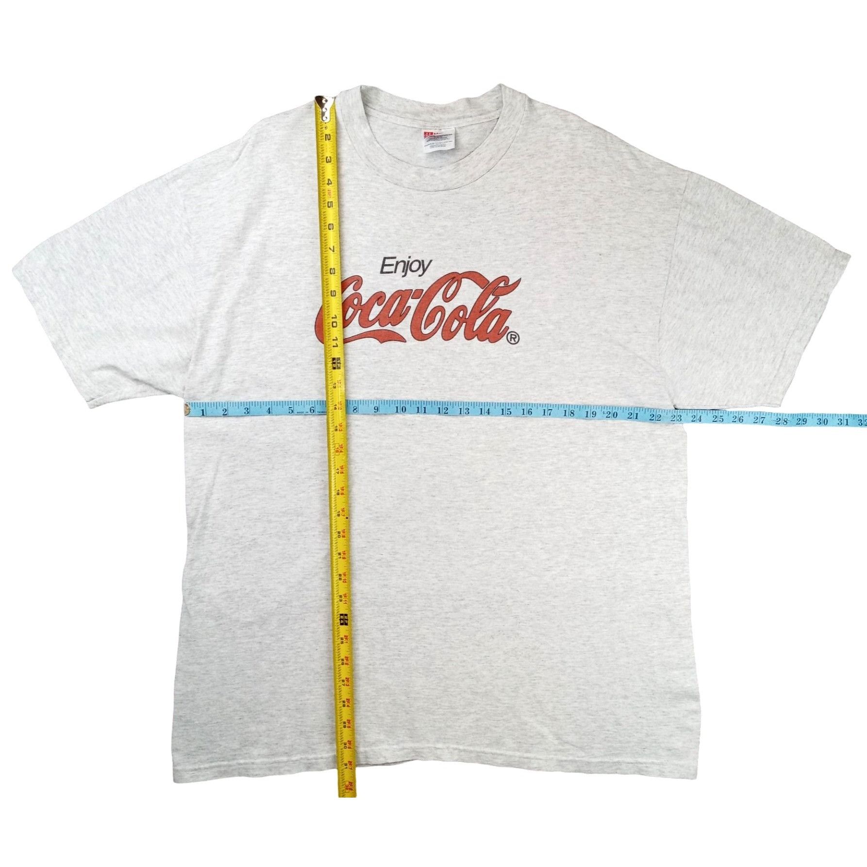 Vintage Vintage Coca Cola T-Shirt XL Enjoy Heather Grey Drink Snack Size US XL / EU 56 / 4 - 5 Preview
