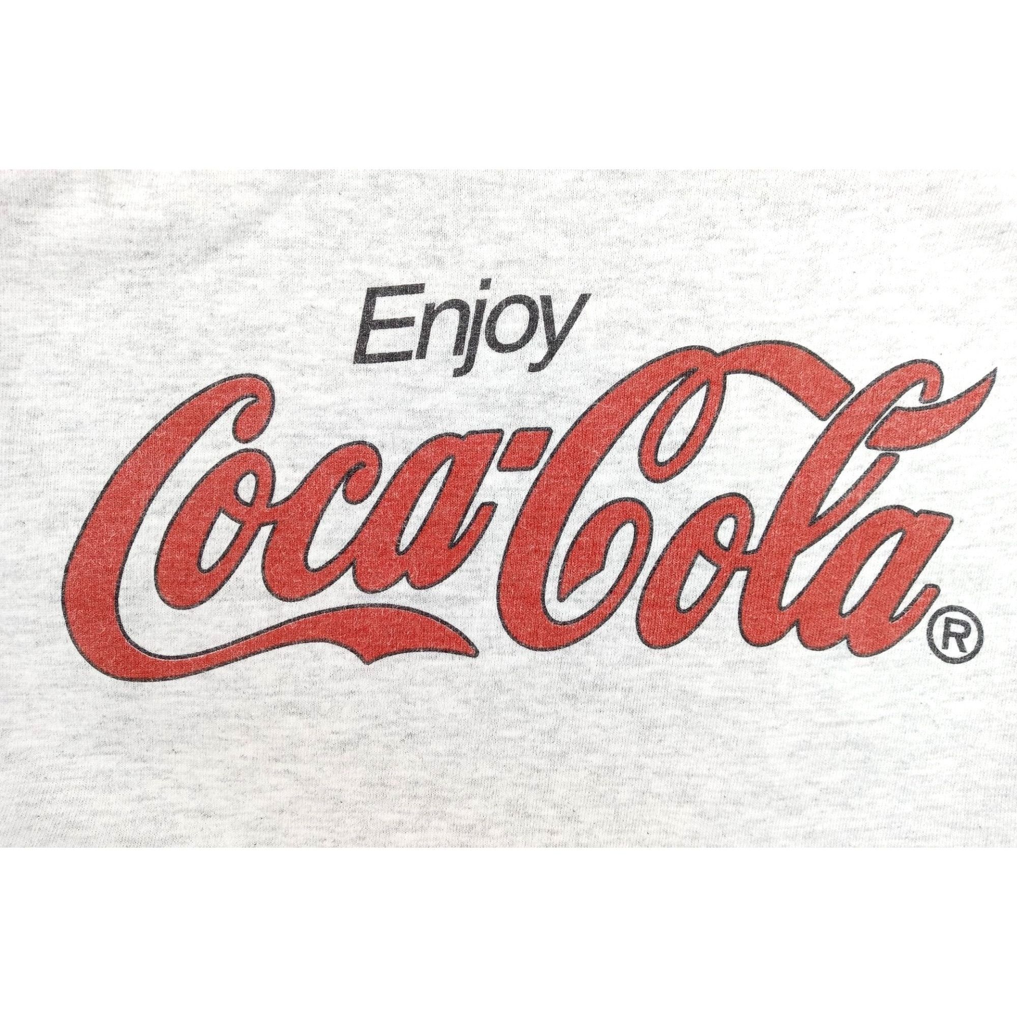 Vintage Vintage Coca Cola T-Shirt XL Enjoy Heather Grey Drink Snack Size US XL / EU 56 / 4 - 2 Preview