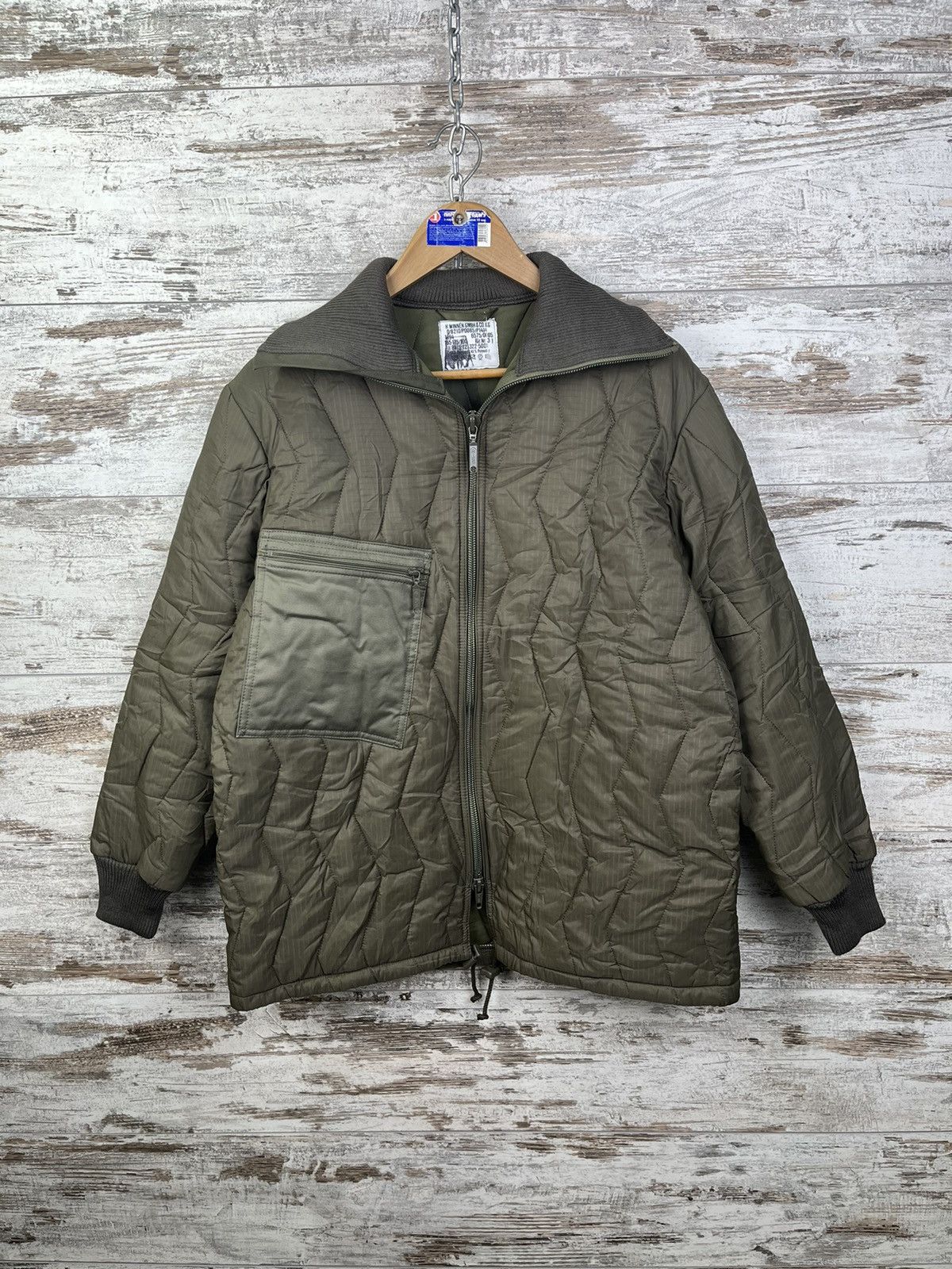 Vintage Vintage Military Jacket H.WINNEN GMBH & CO.KG size M Size US M / EU 48-50 / 2 - 2 Thumbnail