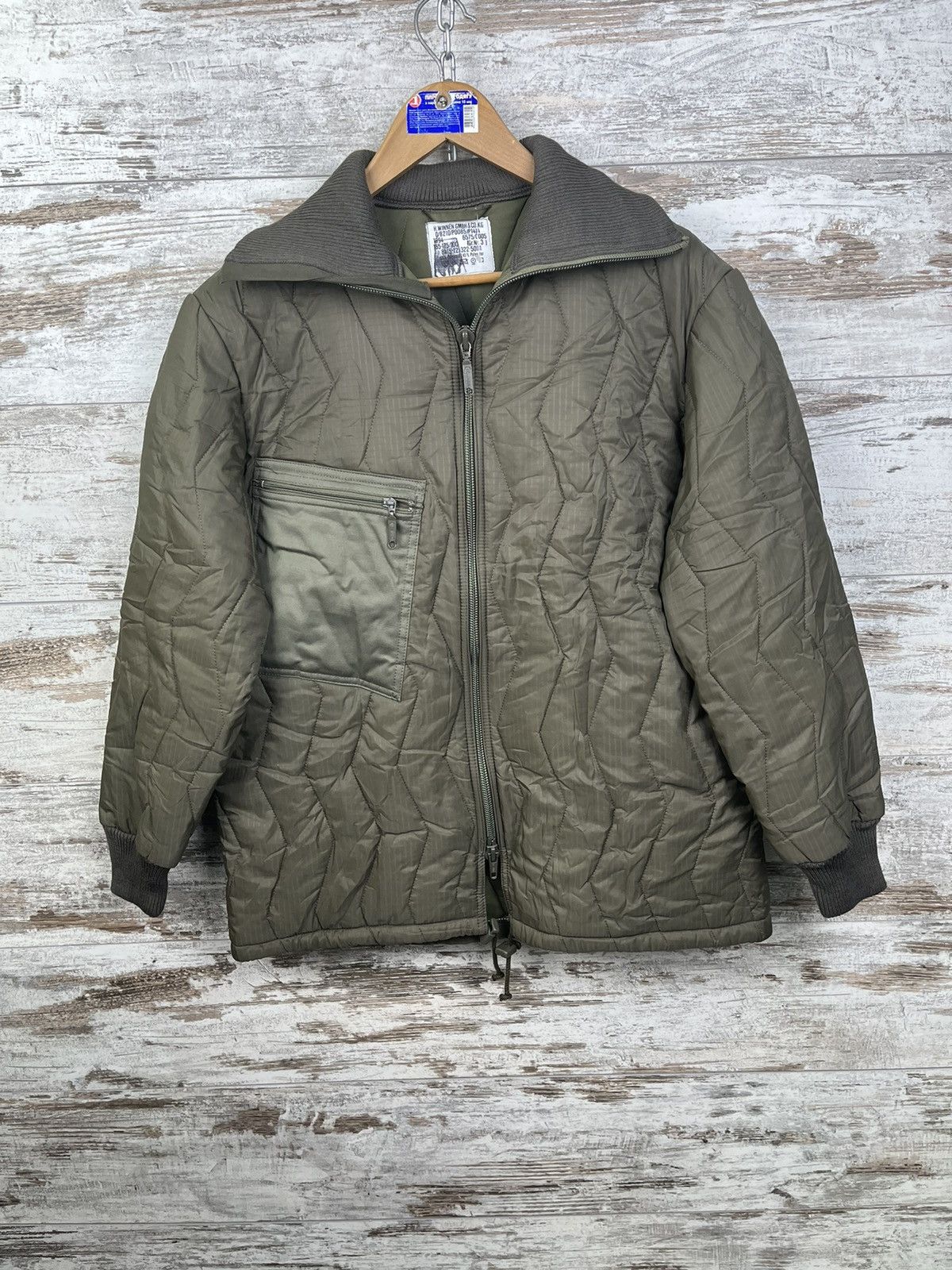 Vintage Vintage Military Jacket H.WINNEN GMBH & CO.KG size M Size US M / EU 48-50 / 2 - 14 Thumbnail