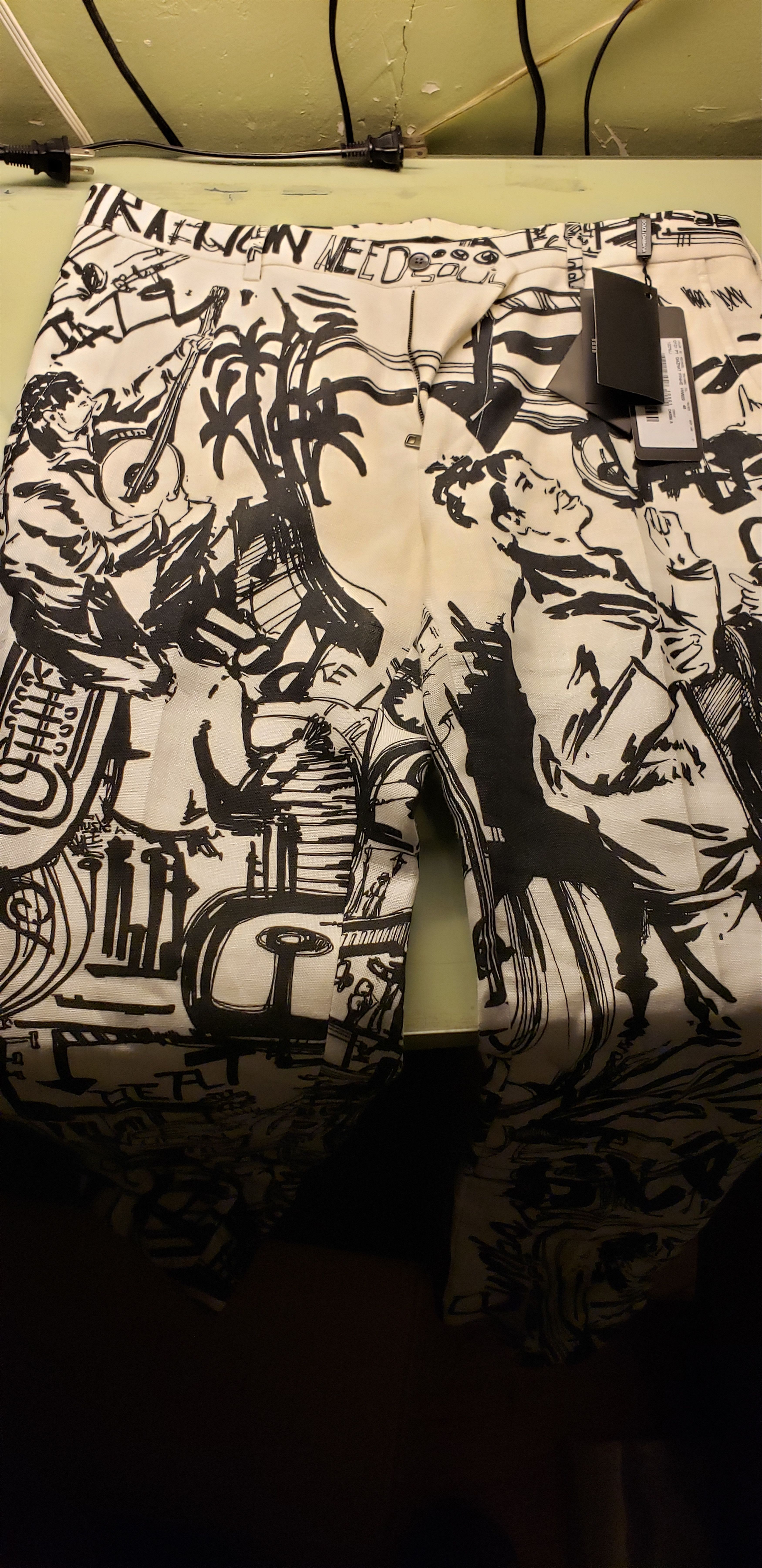 Dolce & gabbana silk trousers