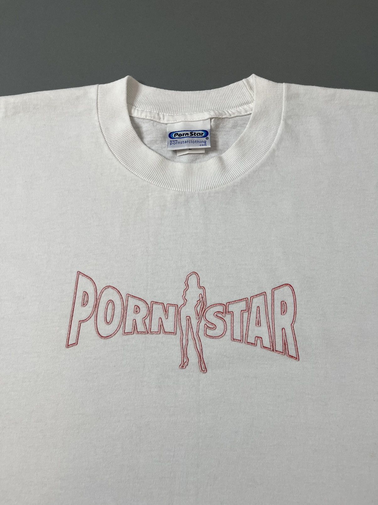 Vintage VINTAGE 90’S PORN STAR 3D LOGO T-SHIRT Size US L / EU 52-54 / 3 - 6 Thumbnail