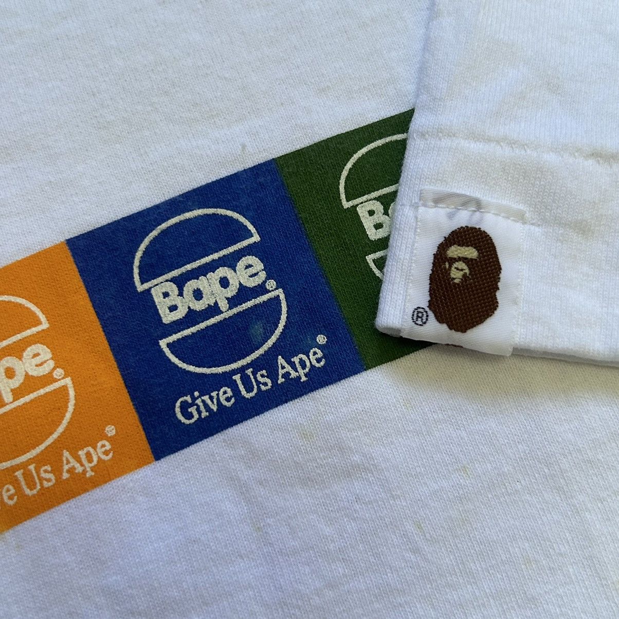 Bape Bape Exclusive Give Us Aape Tee Size US M / EU 48-50 / 2 - 5 Thumbnail