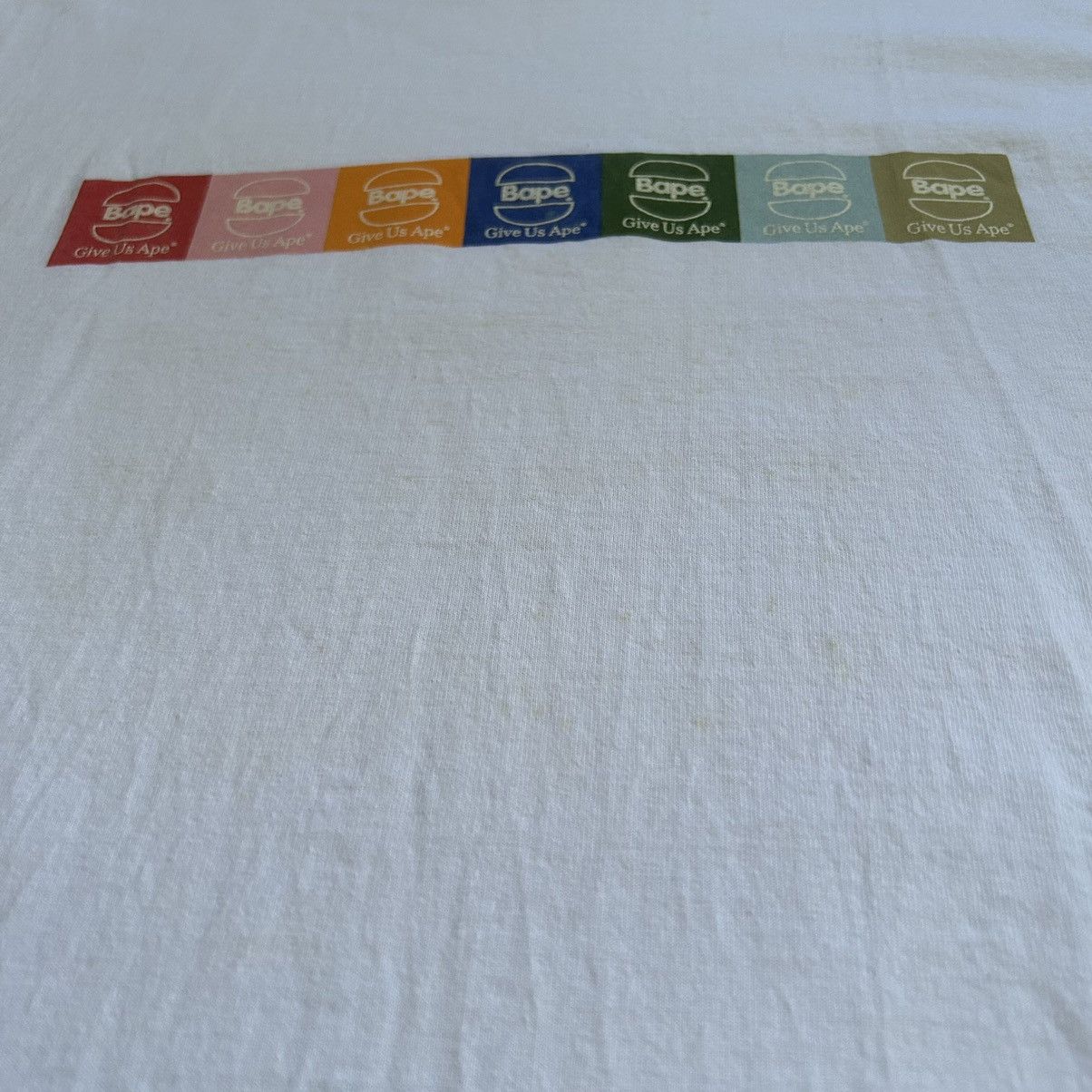 Bape Bape Exclusive Give Us Aape Tee Size US M / EU 48-50 / 2 - 7 Thumbnail