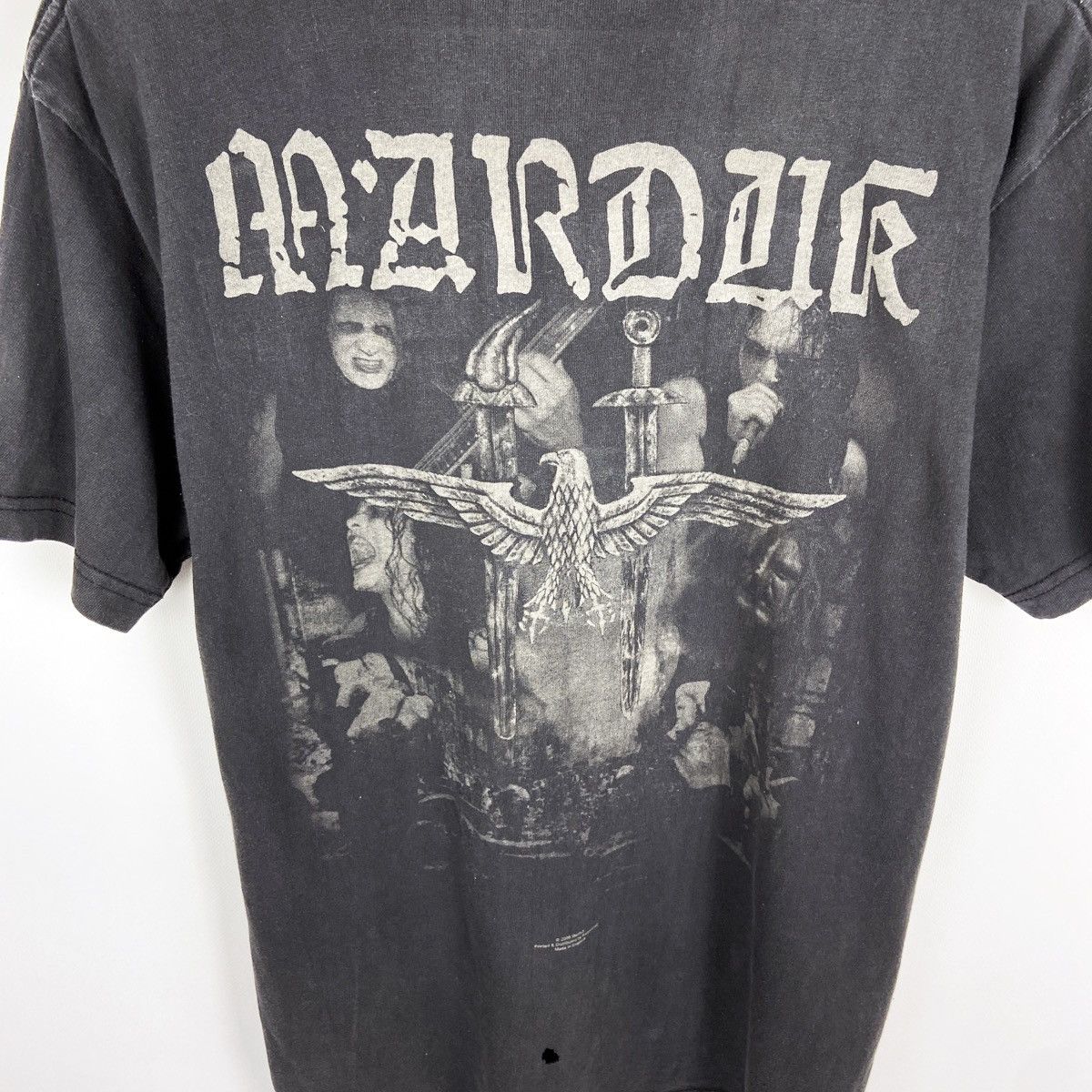 Band Tees Vintage Y2K Napalm Death Anti x Marduk reversible tee rare Size US L / EU 52-54 / 3 - 9 Thumbnail