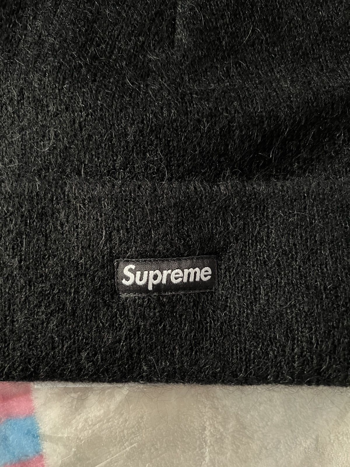 Supreme Supreme Mohair Beanie Black FW22 Size ONE SIZE - 3 Thumbnail