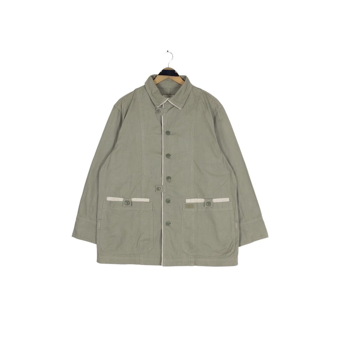 Hai Sporting Gear Vintage 90s Hai Sporting Gear Cotton Canvas Light Jacket Size US L / EU 52-54 / 3 - 2 Thumbnail