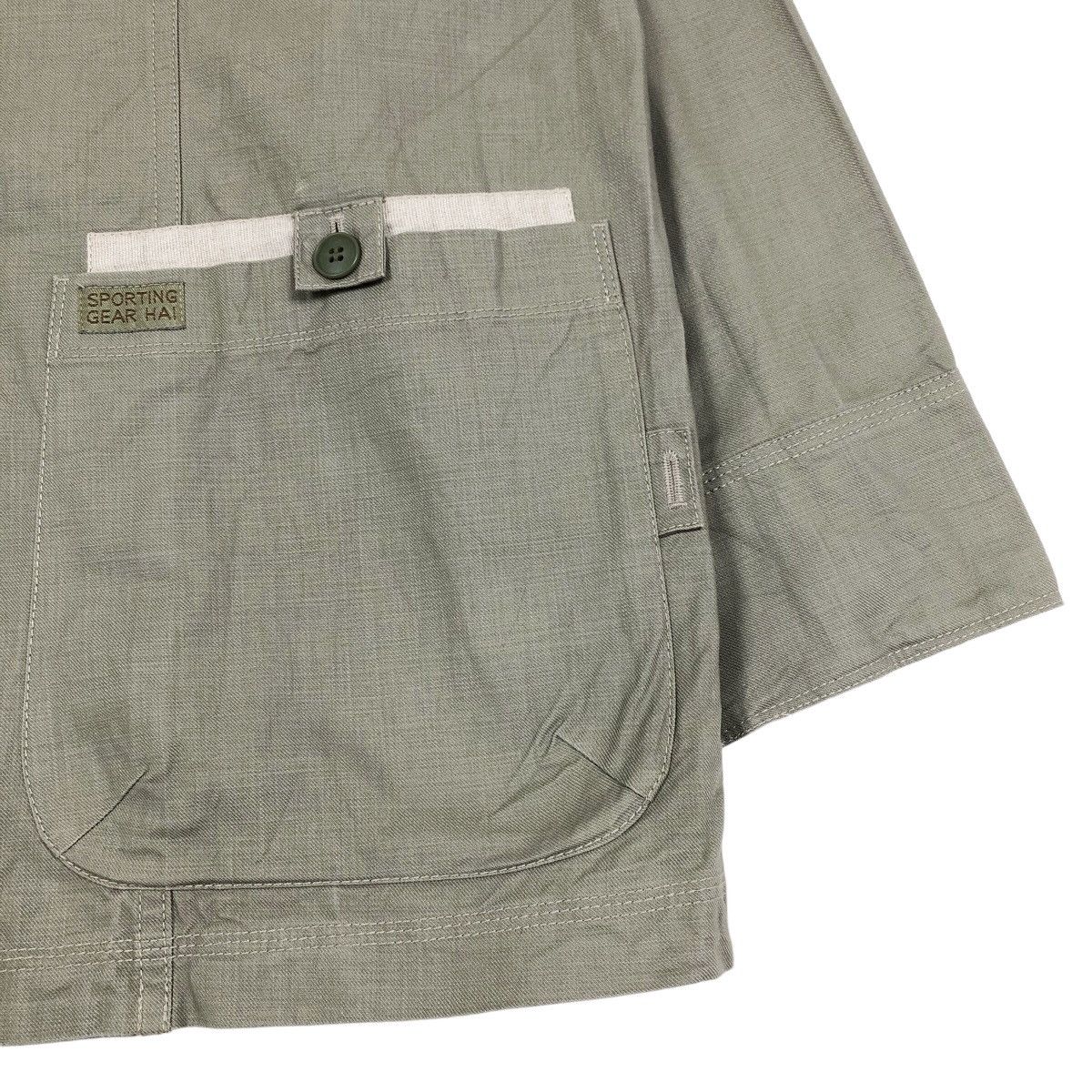 Hai Sporting Gear Vintage 90s Hai Sporting Gear Cotton Canvas Light Jacket Size US L / EU 52-54 / 3 - 11 Thumbnail