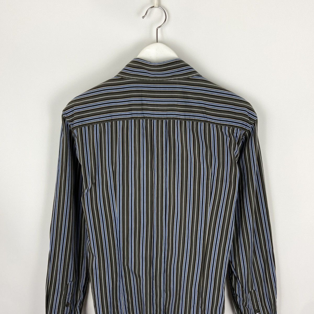 Dolce & Gabbana Vintage 90s Dolce & Gabanna Striped tee embroidered logo Size US L / EU 52-54 / 3 - 4 Thumbnail