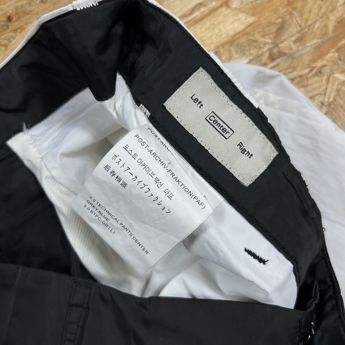 POST ARCHIVE FACTION (PAF) Post Archive Faction 3.0 Technical Pants Rare Made in Korea Size US 32 / EU 48 - 2 Thumbnail