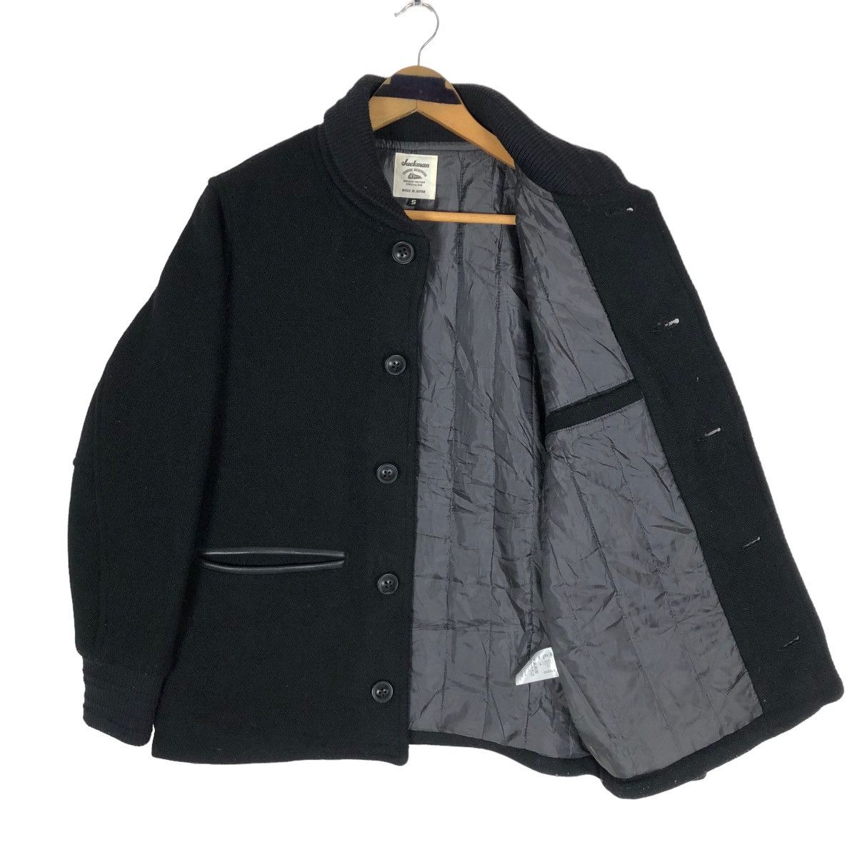 Jackman Vintage Jackman Tanabe Meriyasu Wool Shawl Collar Jacket Size US S / EU 44-46 / 1 - 6 Thumbnail