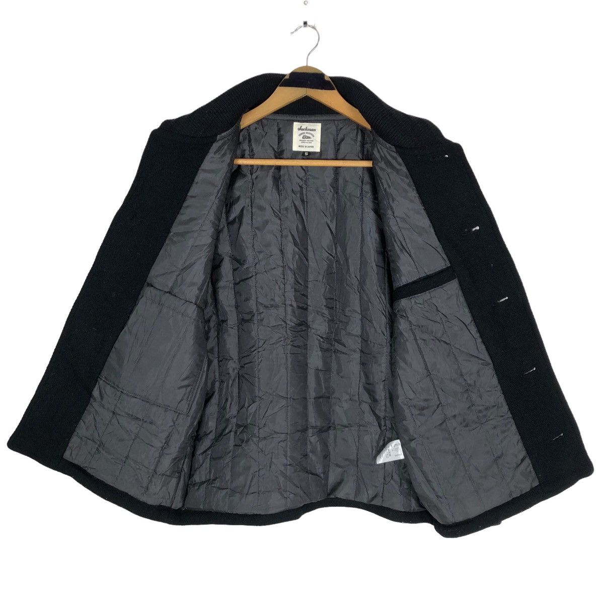 Jackman Vintage Jackman Tanabe Meriyasu Wool Shawl Collar Jacket Size US S / EU 44-46 / 1 - 8 Thumbnail