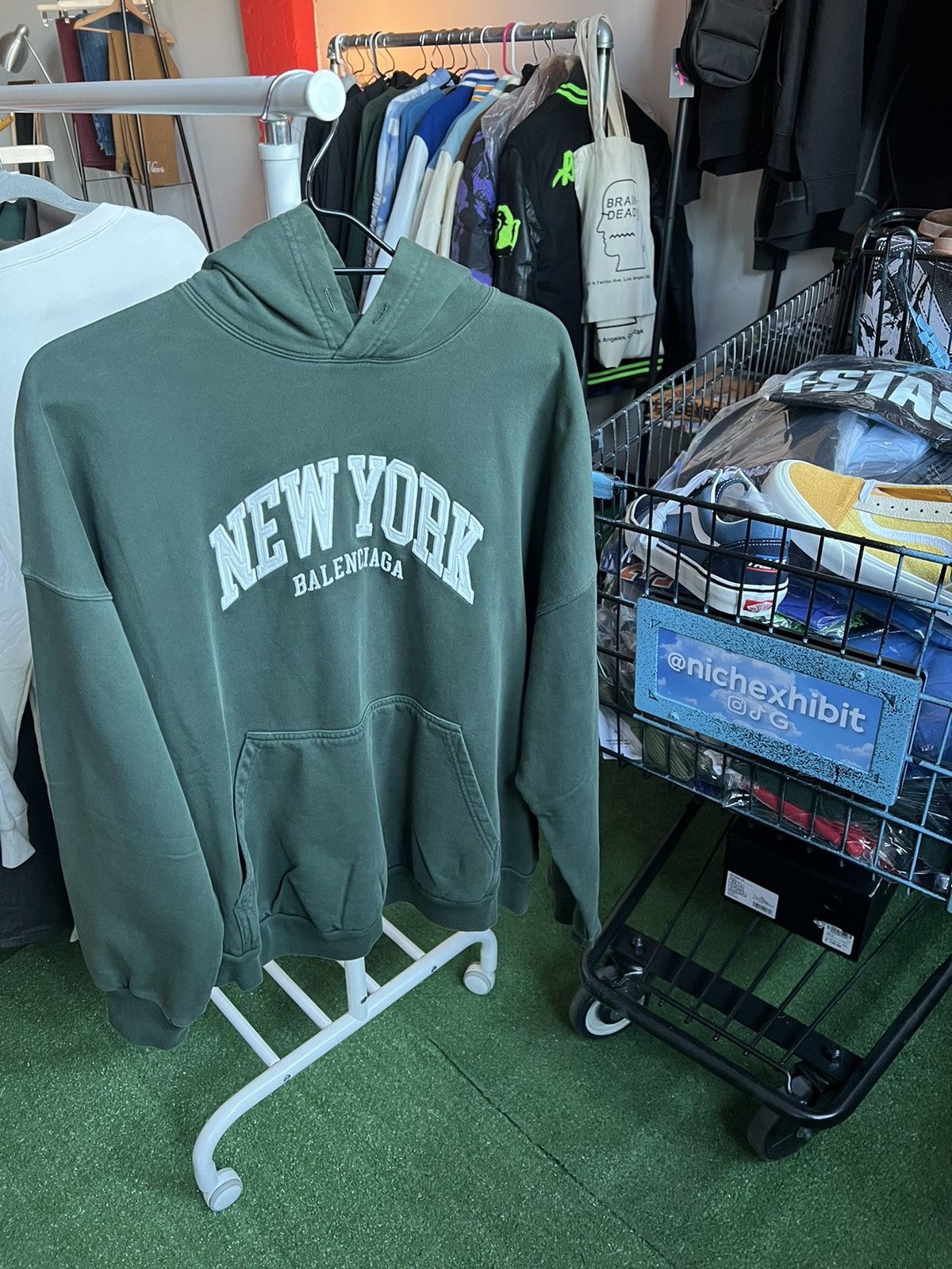 Balenciaga Balenciaga City Series New York Hoodie Limited Edition 3/35 Size US S / EU 44-46 / 1 - 1 Thumbnail