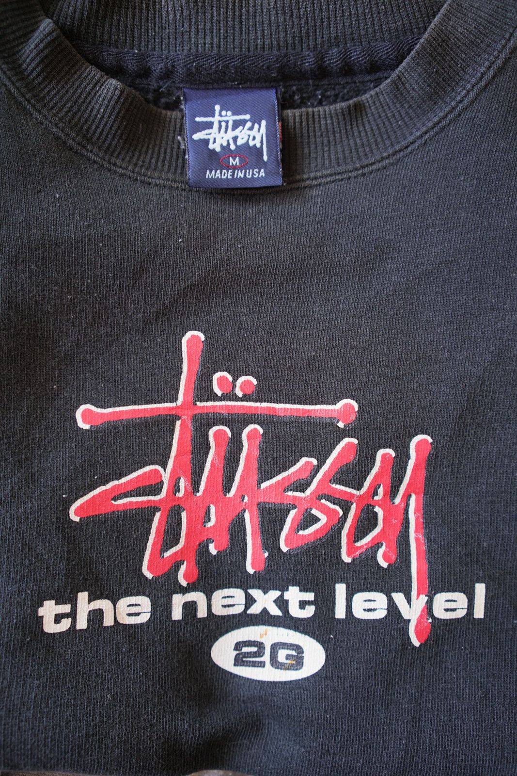 Stussy × Vintage Vintage Stussy The Next Level 2G Sweatshirt, USA Size US M / EU 48-50 / 2 - 4 Thumbnail