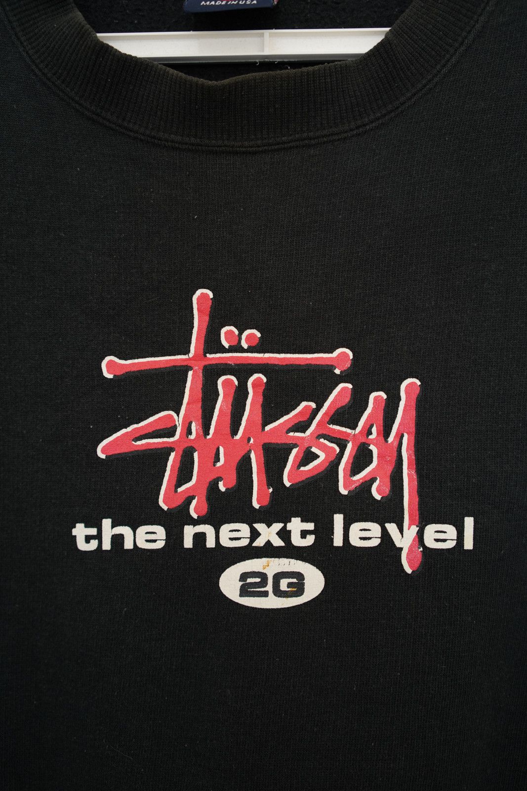 Stussy × Vintage Vintage Stussy The Next Level 2G Sweatshirt, USA Size US M / EU 48-50 / 2 - 2 Thumbnail