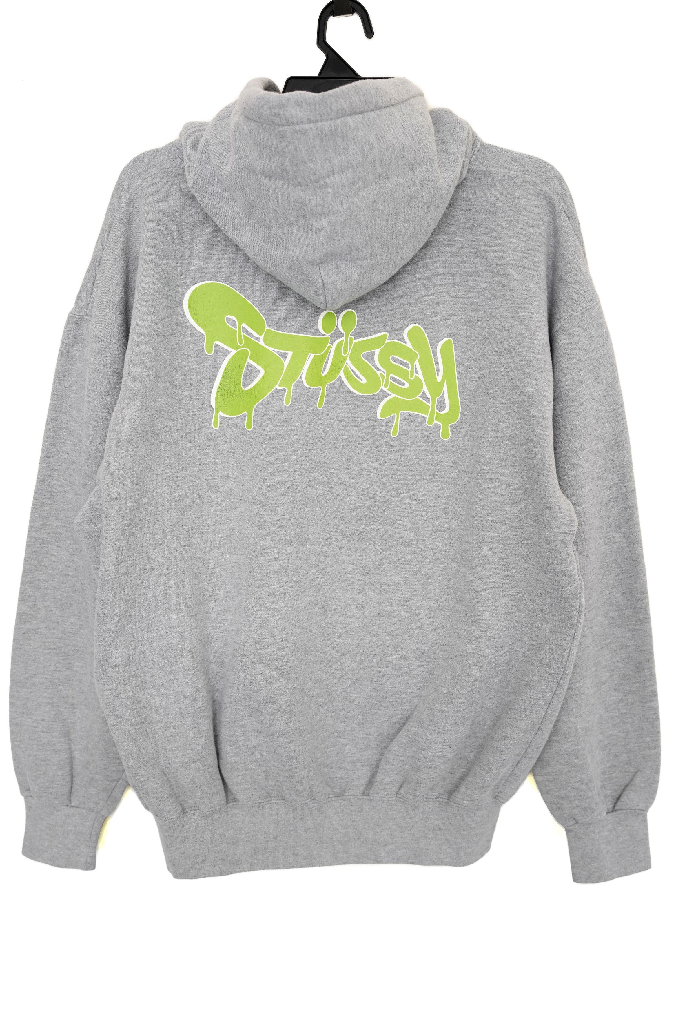 Stussy × Vintage Vintage Stussy Backhit Spellout Hoodie Size US L / EU 52-54 / 3 - 1 Thumbnail