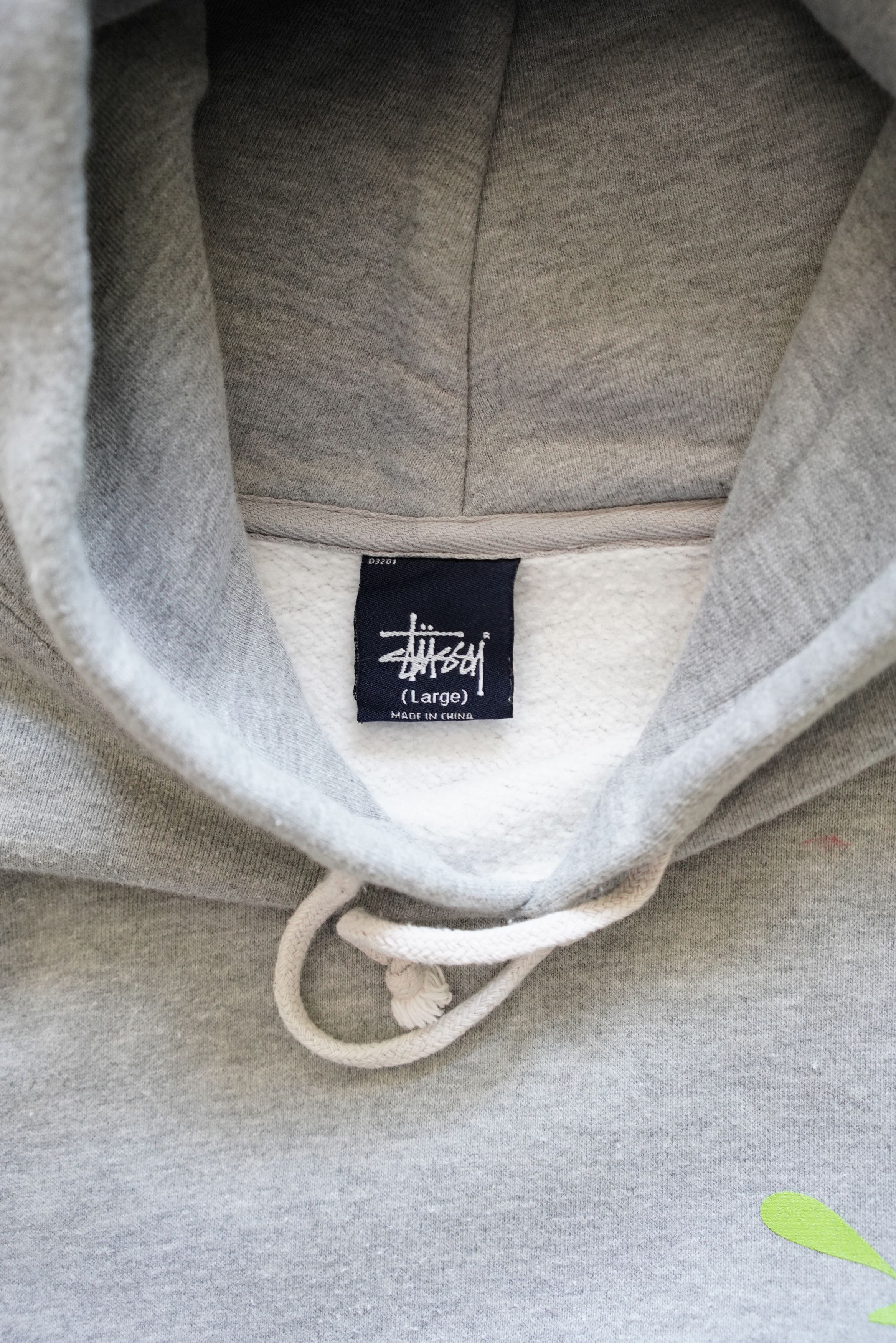 Stussy × Vintage Vintage Stussy Backhit Spellout Hoodie Size US L / EU 52-54 / 3 - 5 Thumbnail