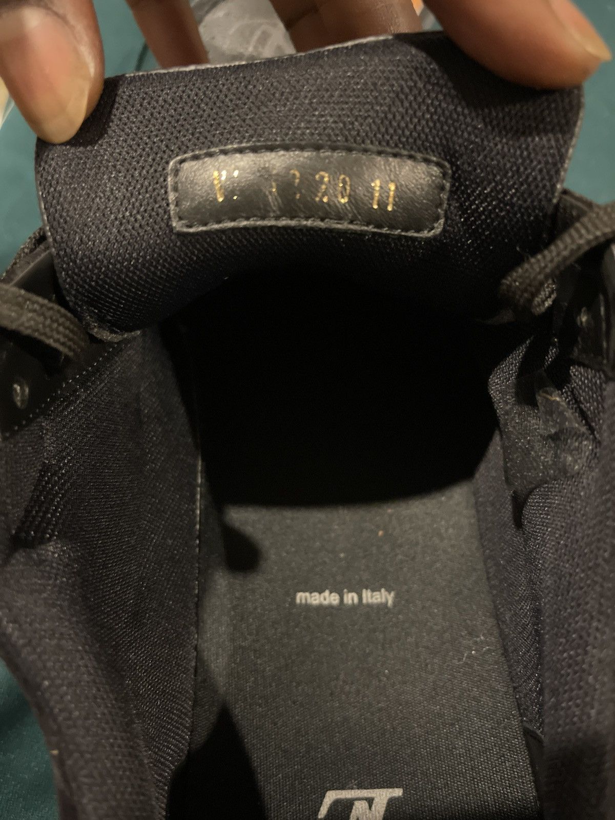 Louis Vuitton Louis Vuitton Monogram Eclipse Trainer Size US 12 / EU 45 - 6 Thumbnail