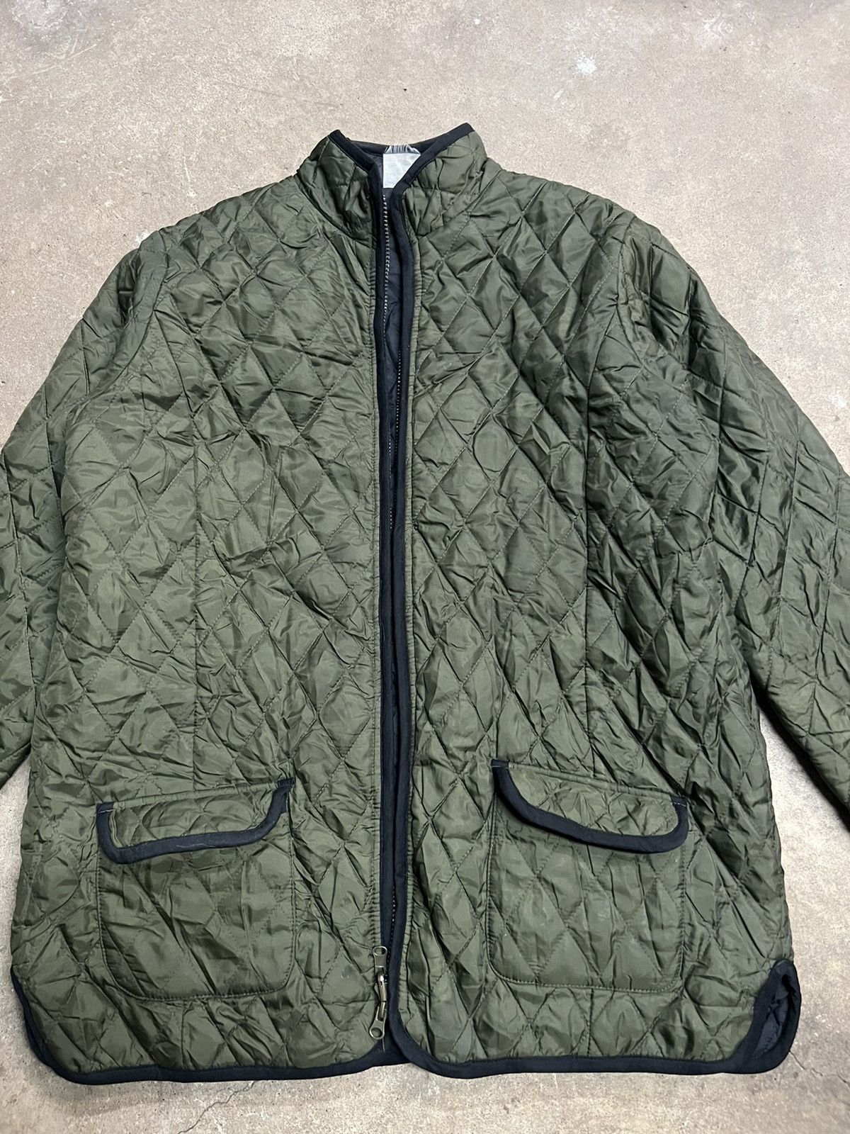 Vintage Vintage 90's Military Quilted Reversible Jacket Size US XL / EU 56 / 4 - 3 Thumbnail