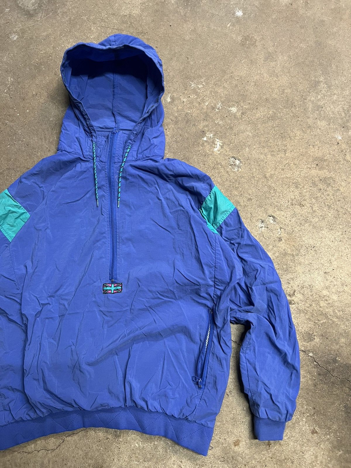 Reebok × Vintage Vintage 90's Reebok Half Zip WIndbreaker Jacket Size US M / EU 48-50 / 2 - 5 Thumbnail