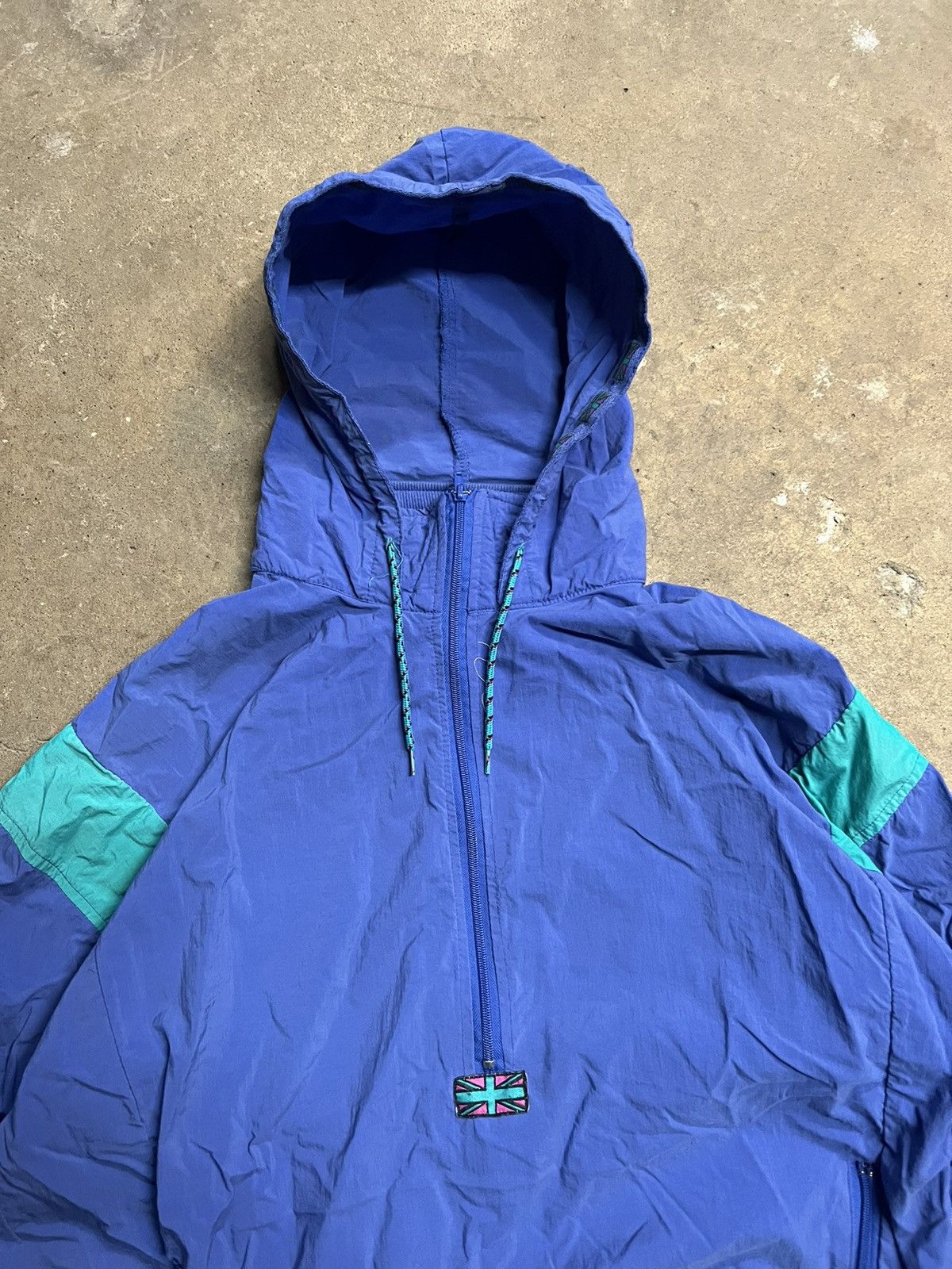 Reebok × Vintage Vintage 90's Reebok Half Zip WIndbreaker Jacket Size US M / EU 48-50 / 2 - 4 Thumbnail