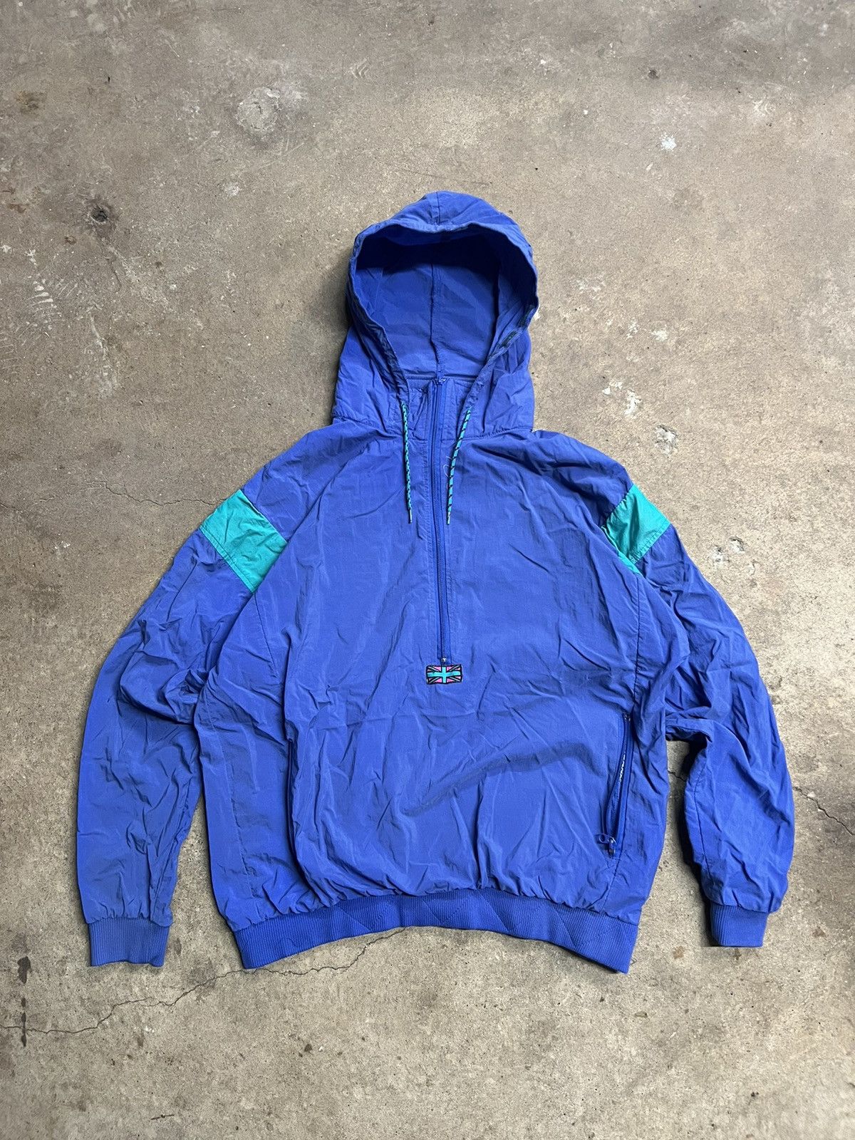 Reebok × Vintage Vintage 90's Reebok Half Zip WIndbreaker Jacket Size US M / EU 48-50 / 2 - 6 Thumbnail